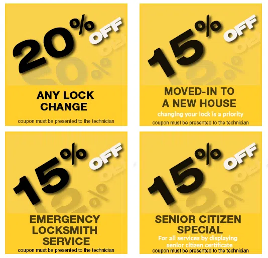 Exclusive Locksmith Service Cincinnati, OH 513-988-4097 - coupon-img